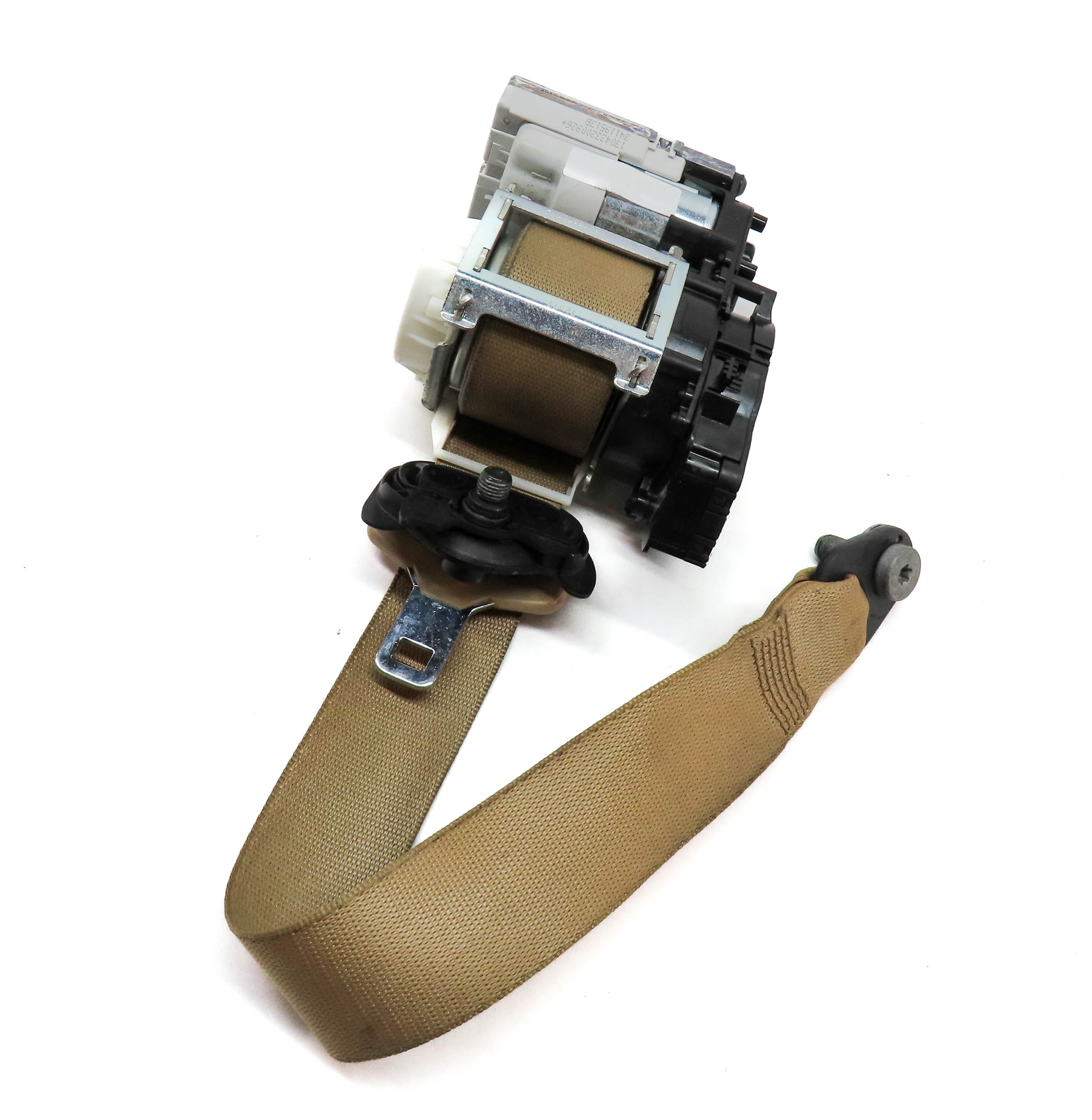 11-13 MERCEDES S350 S450 S550 S600 (W221) LEFT DRIVER SEATBELT RETRACTOR (Brown) — exact item pictured